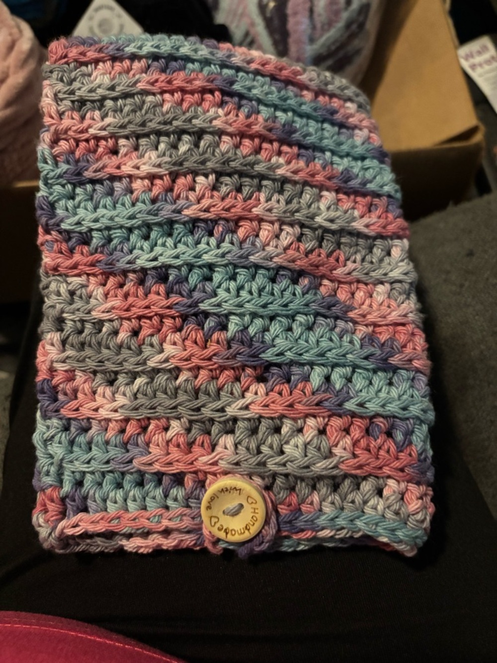 crochet kindle sleeve